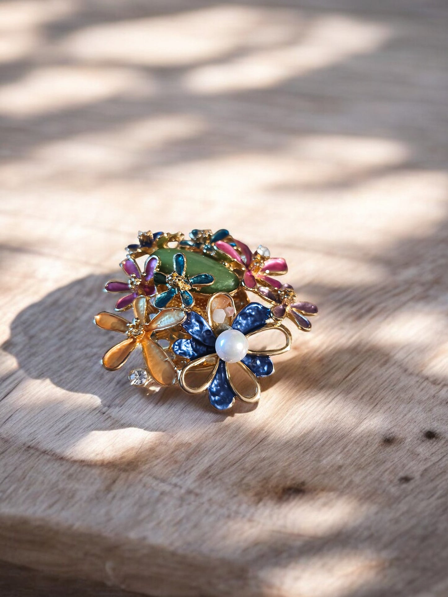 Broche aimantée abstrait - Mobelle