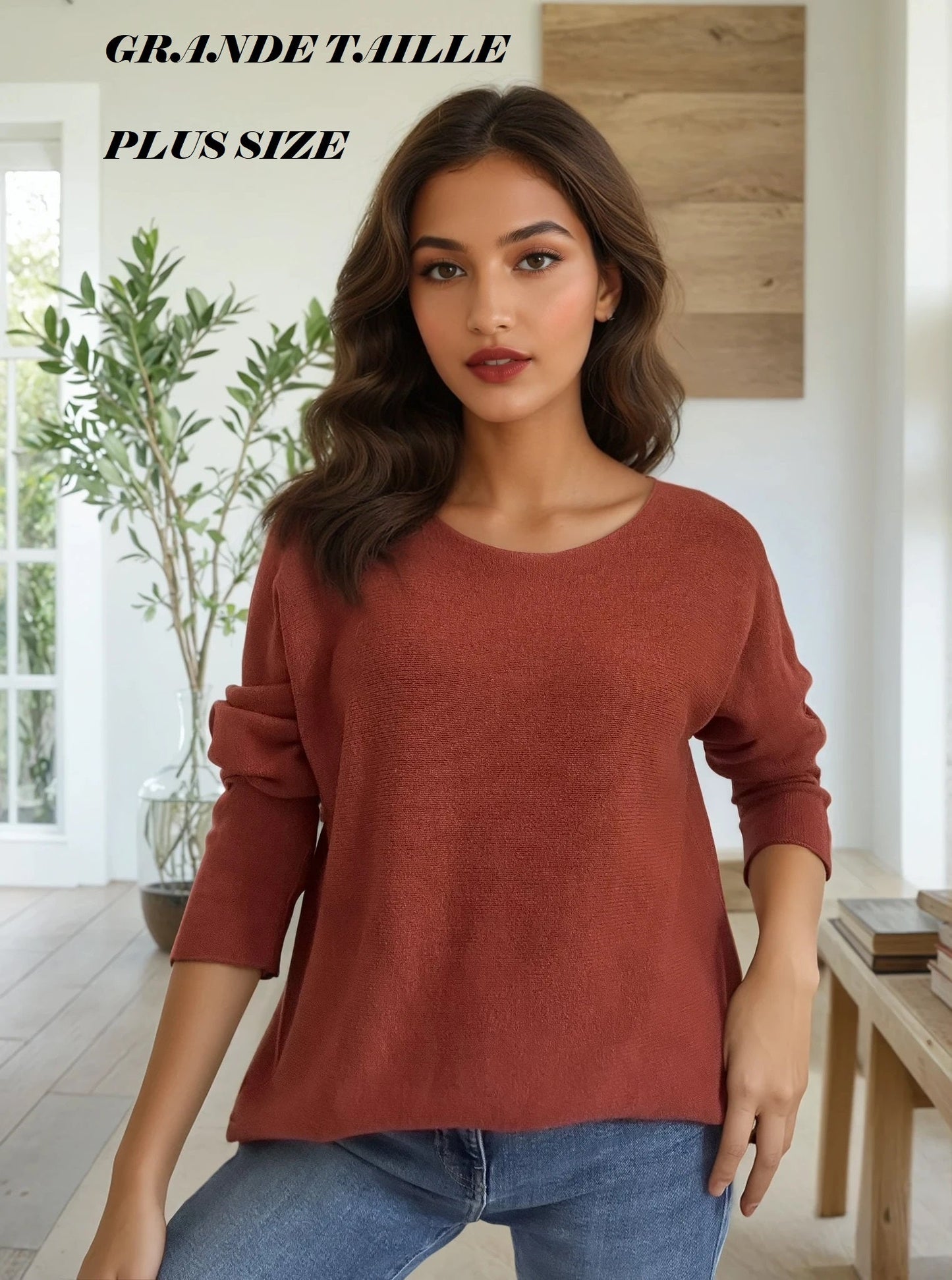 Pull tout doux col rond Mobelle