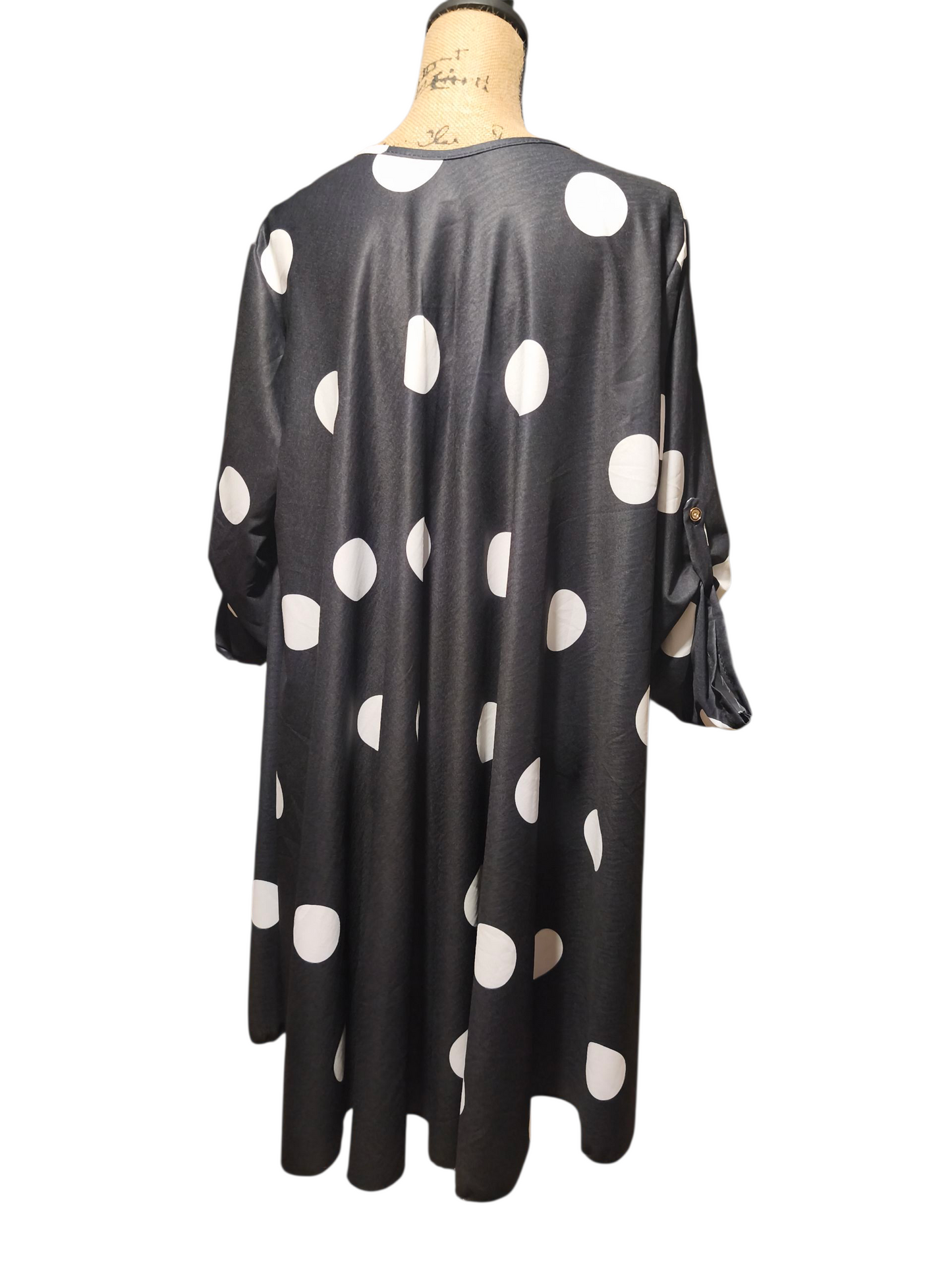 Robe Point Noir & Blanc - Mobelle
