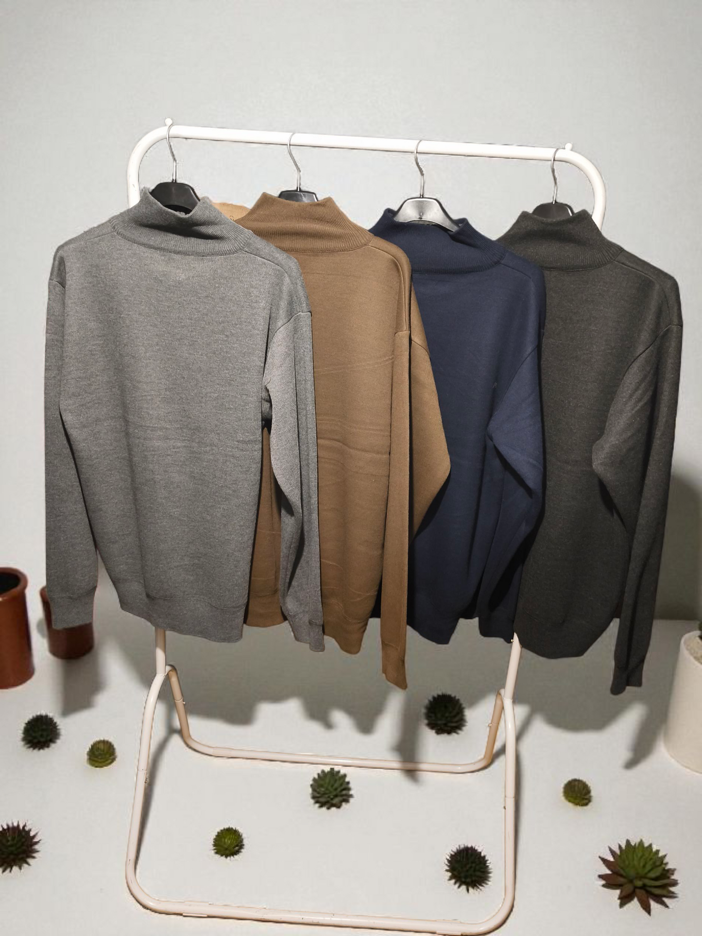 Pull col zippé Mobelle