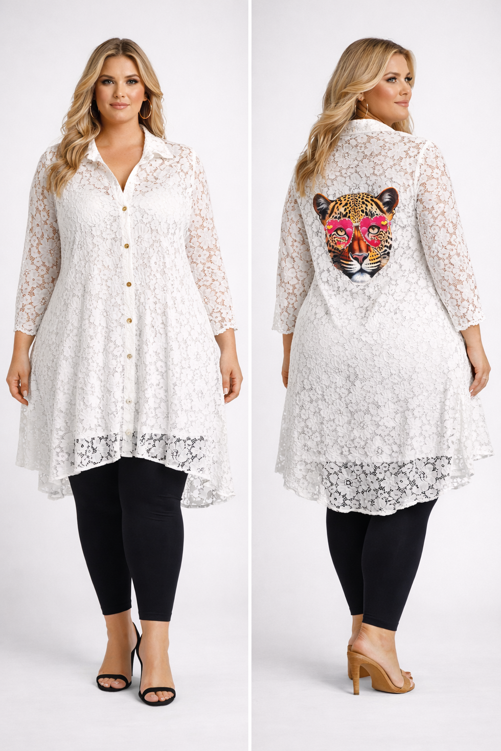 Chemise dentelle Mobelle