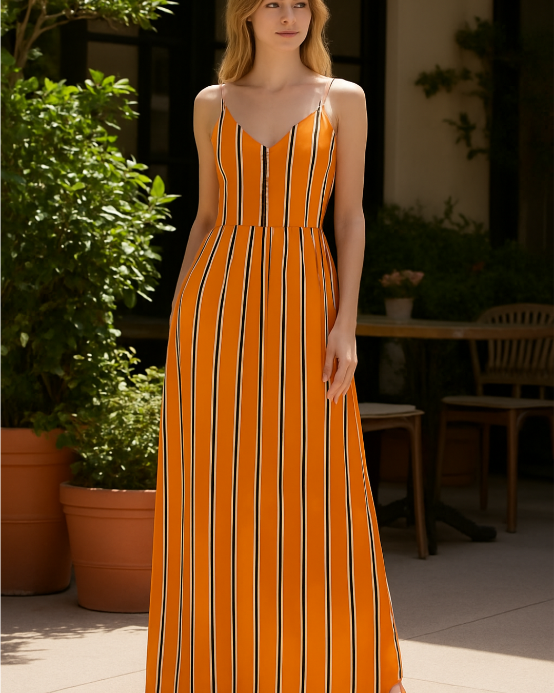 Robe longue flashy Mobelle