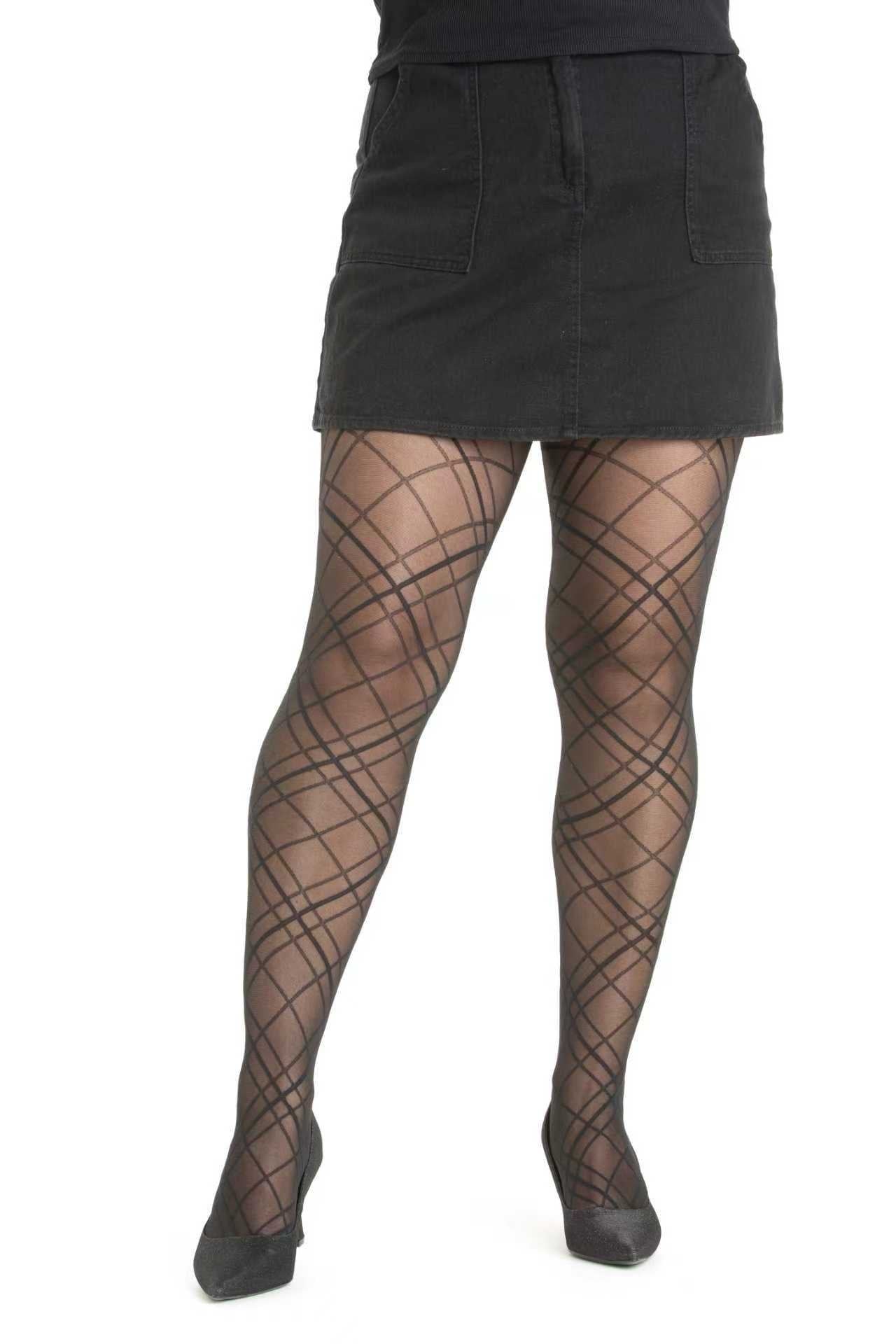 Collants voilages motifs Mobelle