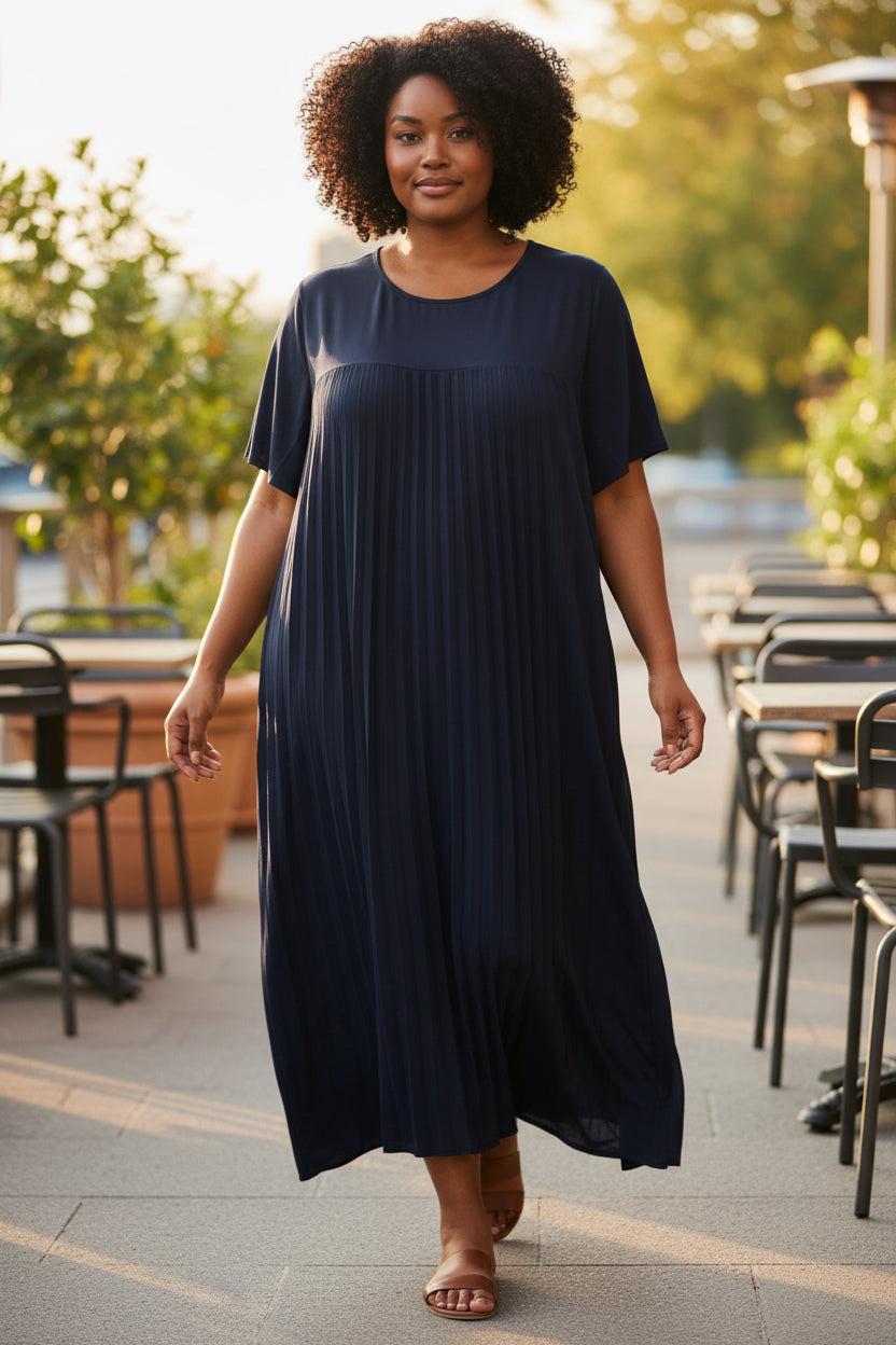 Robe plissée Mobelle