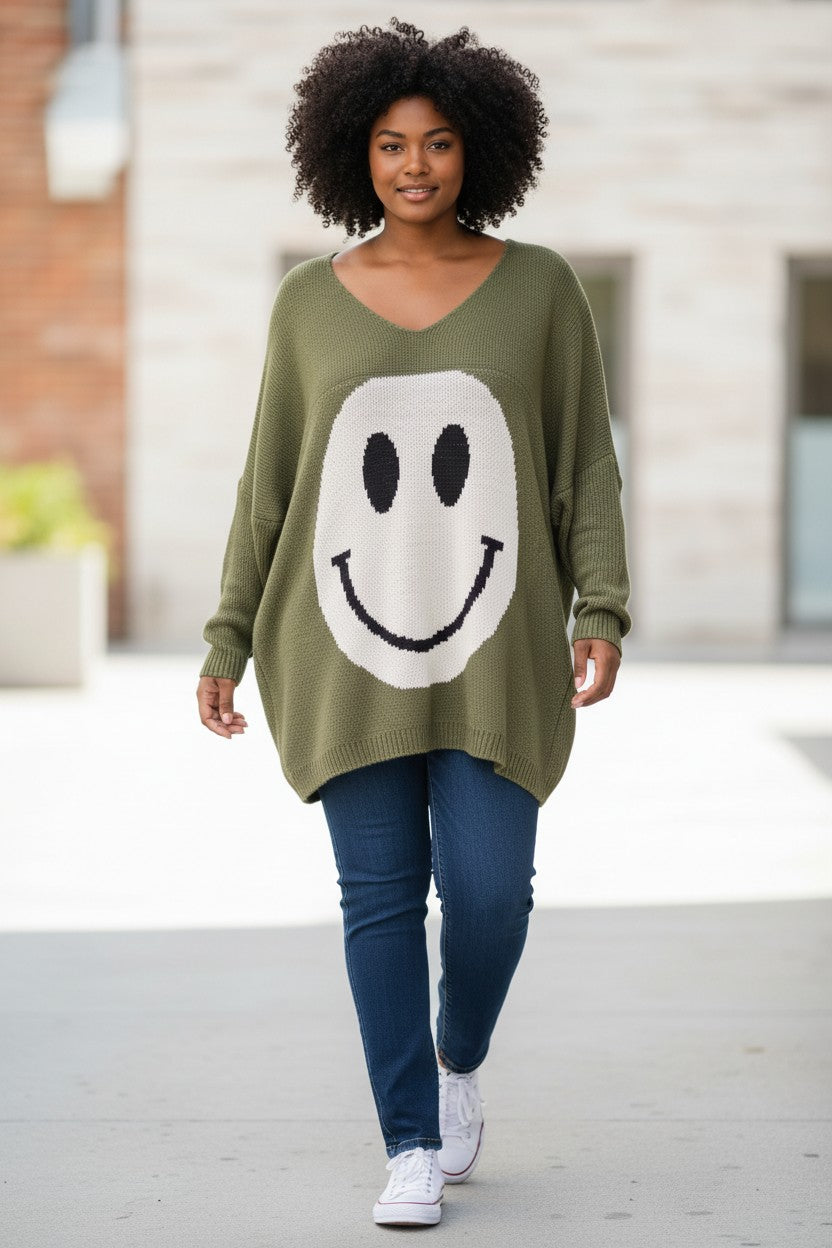 Pull long Smiley Mobelle