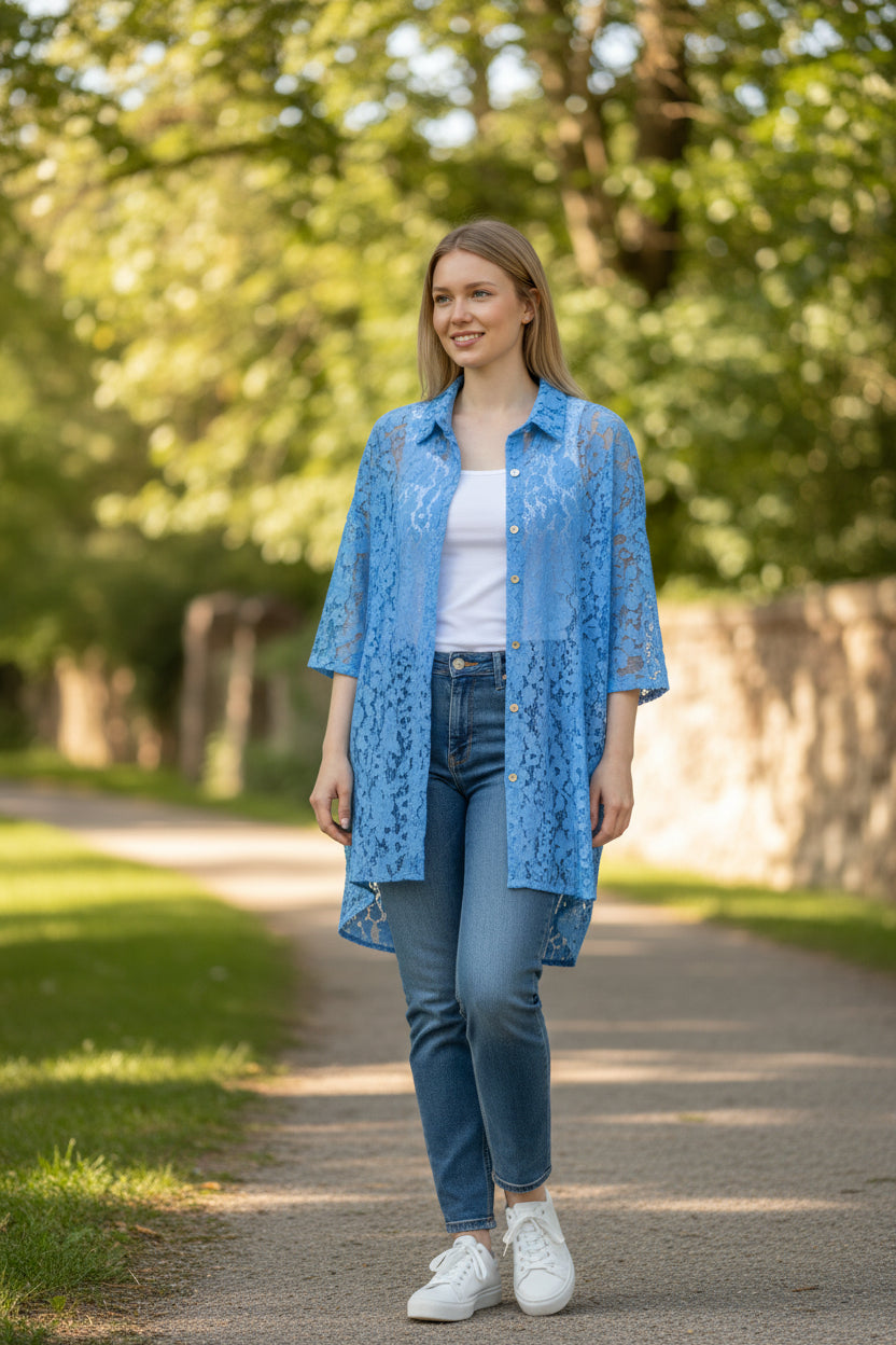 Chemise dentelle Mobelle