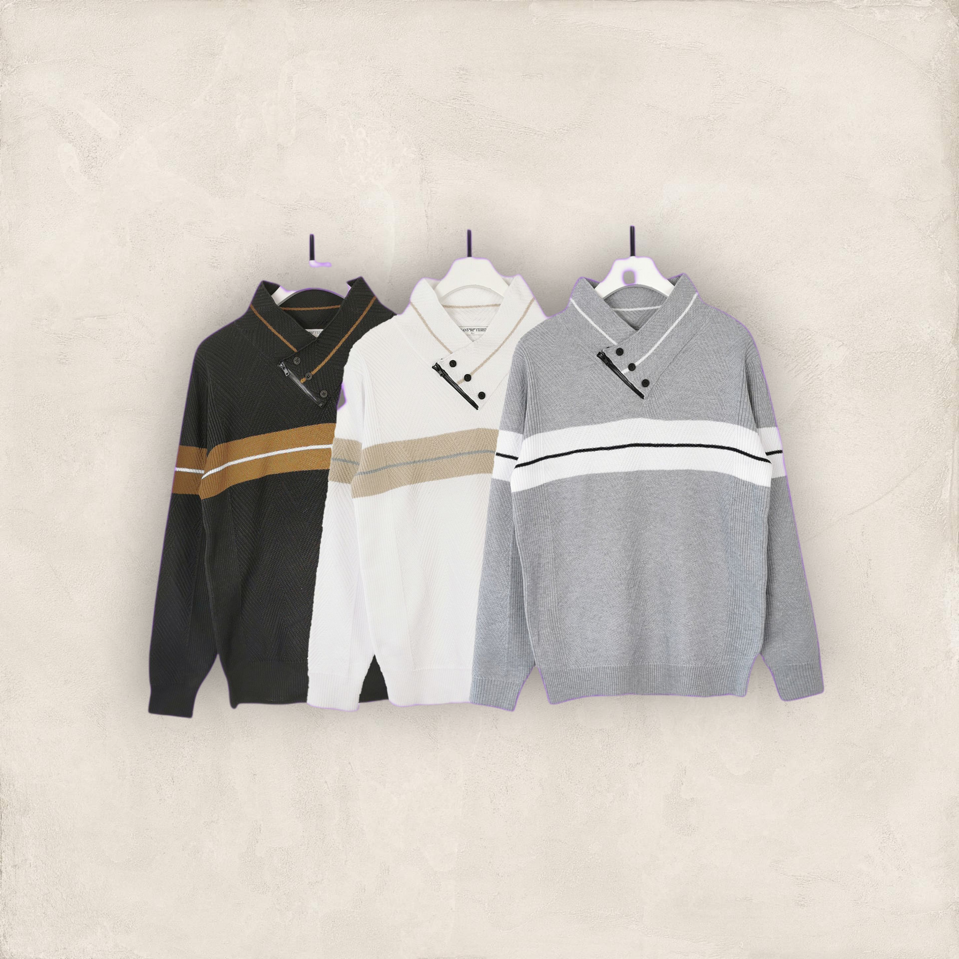 Pull col boutonné Mobelle