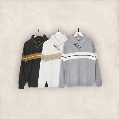 Pull col boutonné Mobelle