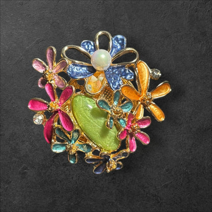 broche jardin de perle