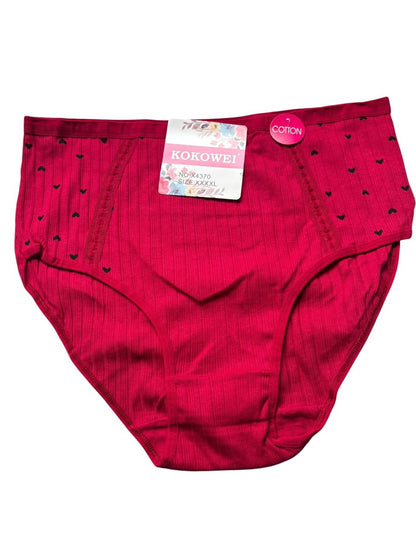 Culotte "cœur" 100% coton Mobelle
