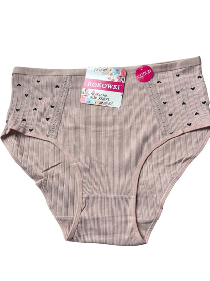 Culotte "cœur" 100% coton Mobelle