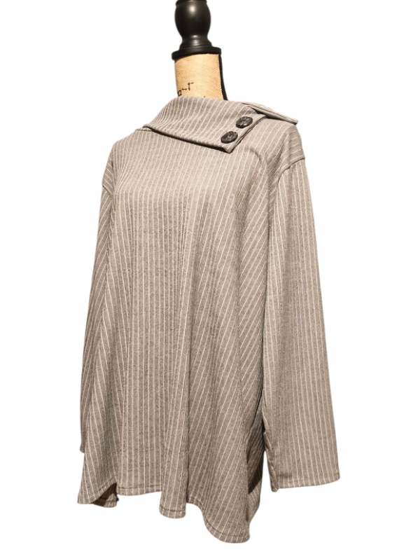 Pull col boutonné - Mobelle