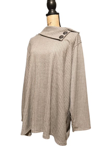 Pull col boutonné - Mobelle