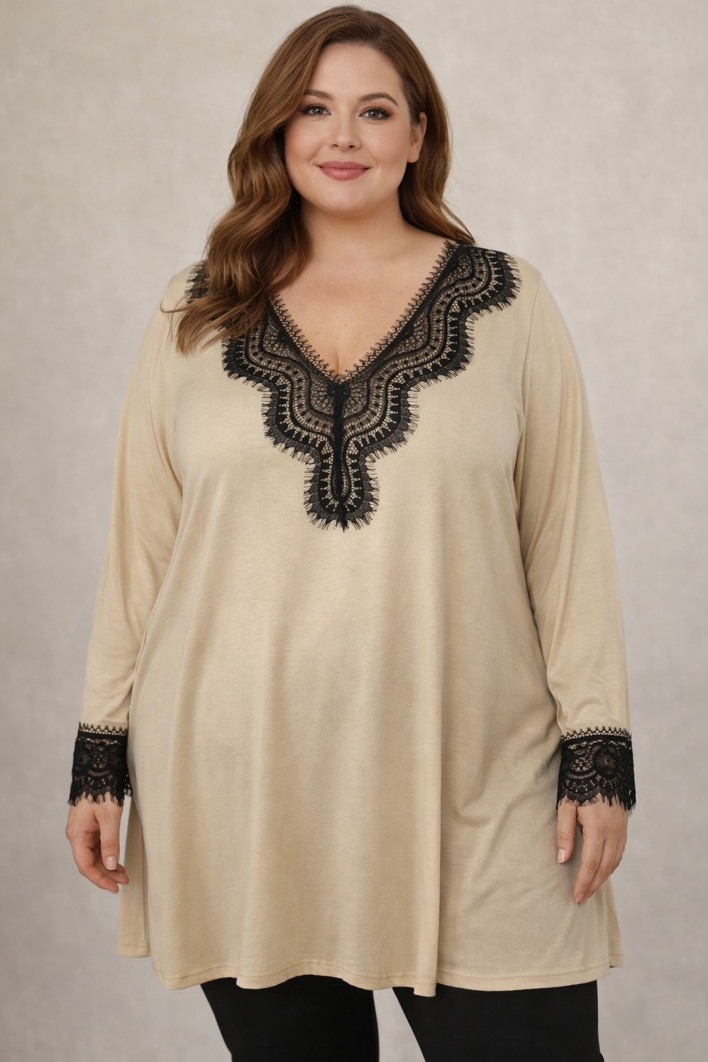 tunique col V Mobelle