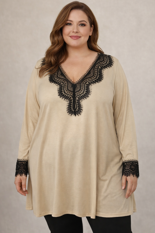 tunique col V Mobelle