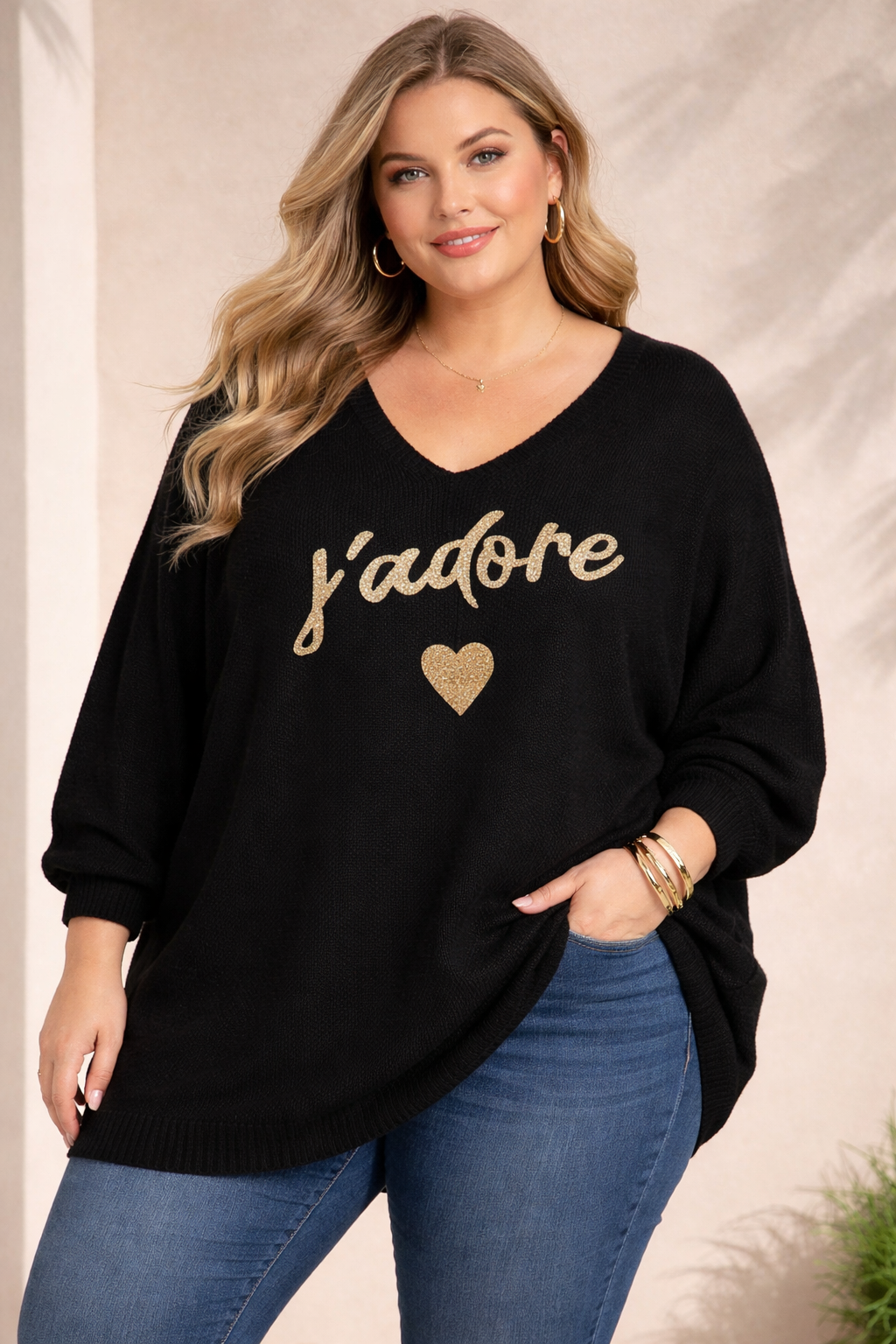 Pull J'adore Mobelle