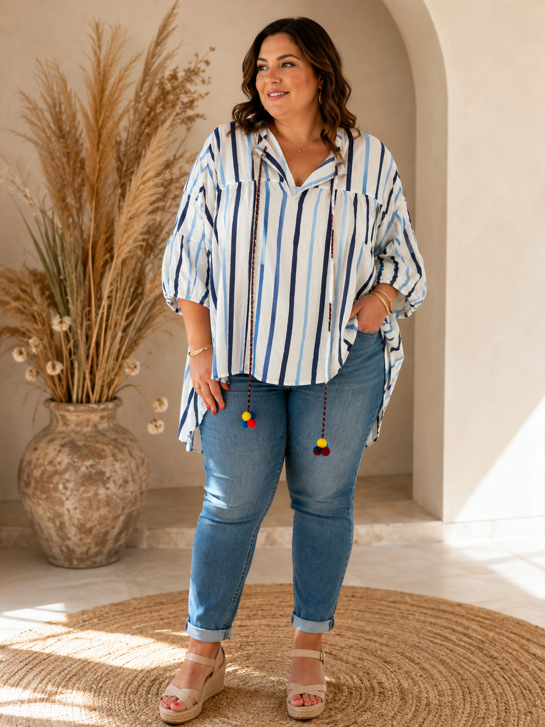 Blouse Rayées Mobelle