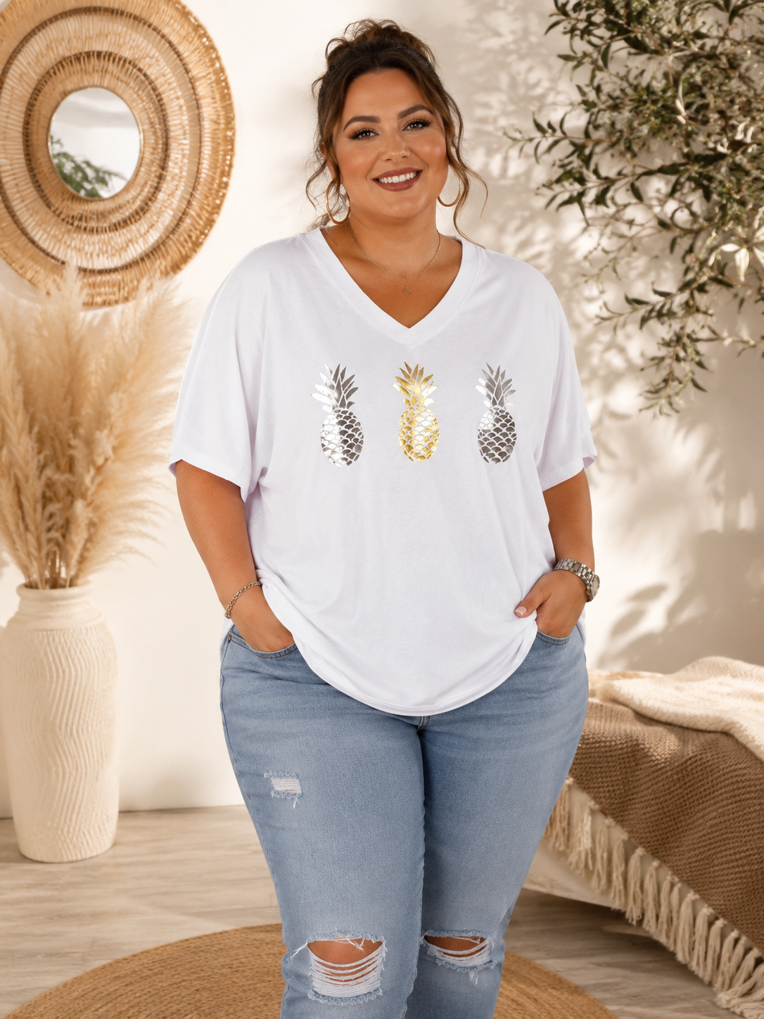 T-shirt "Ananas" Mobelle