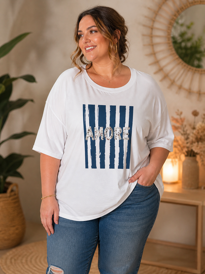 T-shirt "AMORE" Mobelle