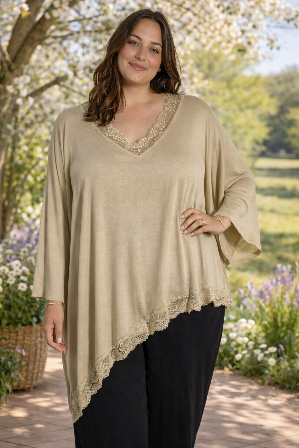 Tunique asymétrique Mobelle