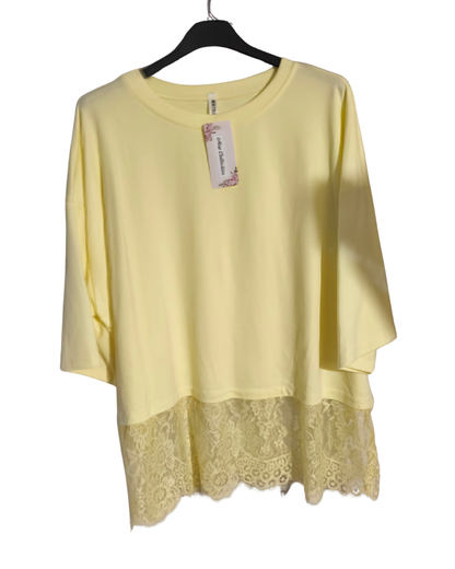 T-shirt dentelle Mobelle