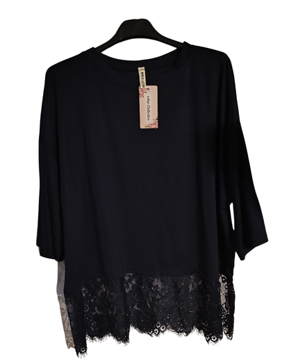 T-shirt dentelle Mobelle