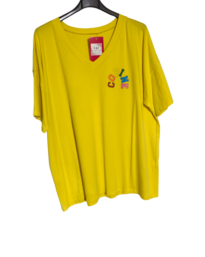 T-shirt "COPINE" Mobelle