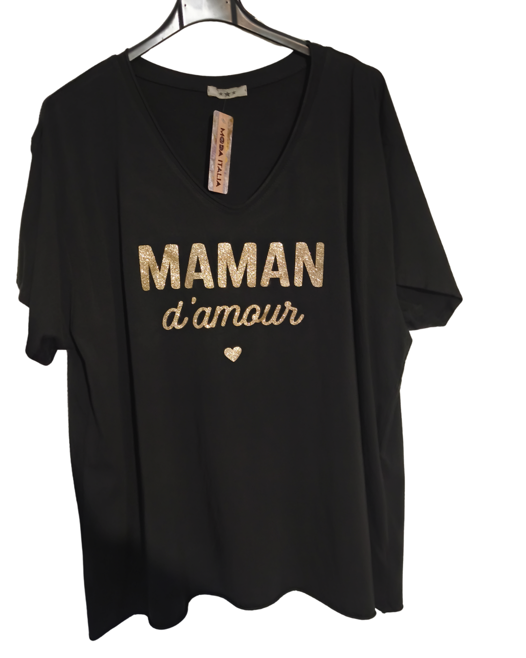 T-shirt "MAMAN D'AMOUR" Mobelle