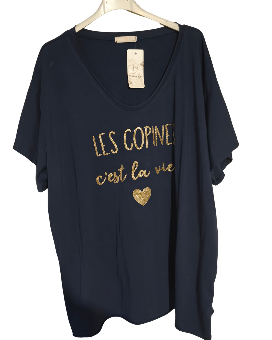 T-shirt "LES COPINES C'EST LA VIE" Mobelle
