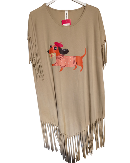 Tunique Franges Mobelle