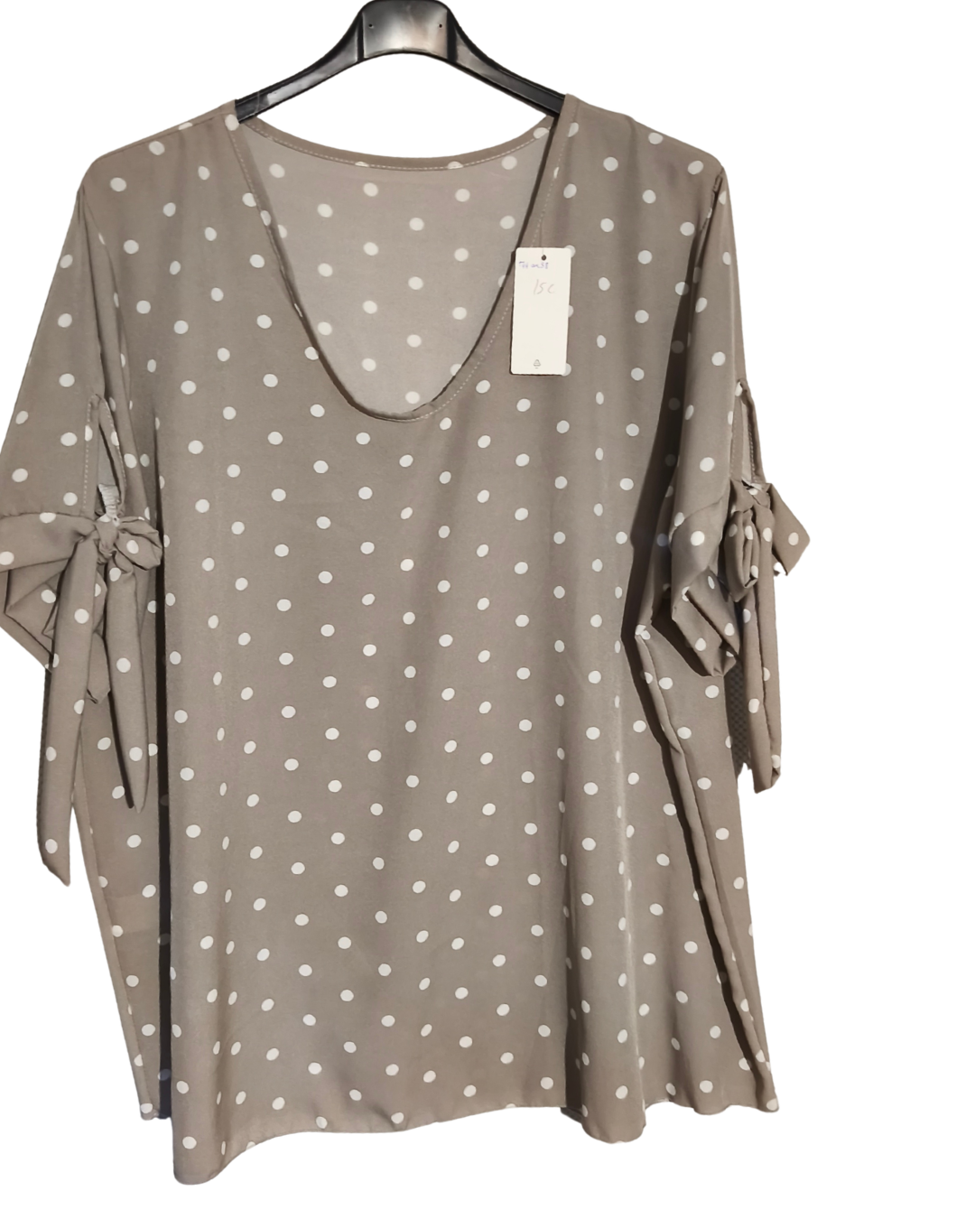 Blouse à pois Mobelle