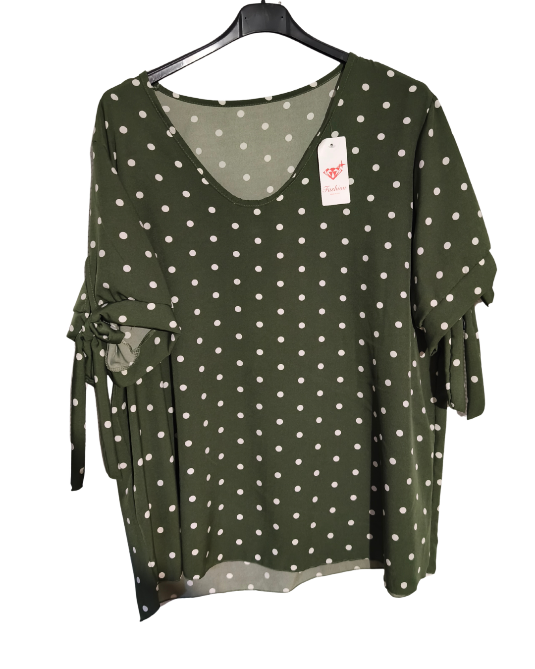 Blouse à pois Mobelle