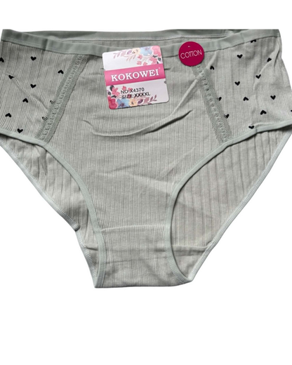 Culotte "cœur" 100% coton Mobelle