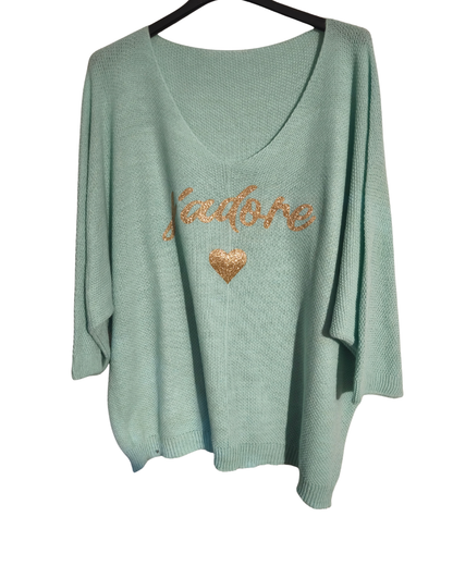 Pull J'adore Mobelle
