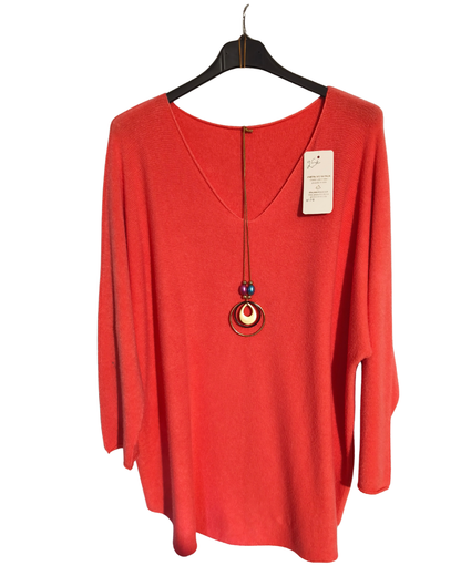pull avec collier Mobelle