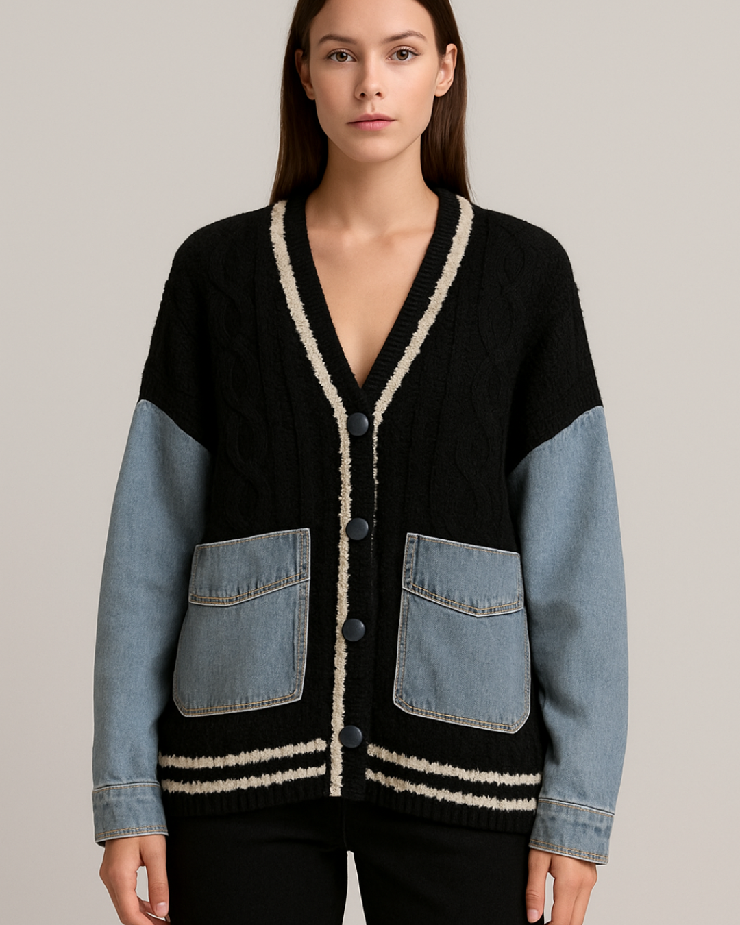 Veste bi couleur Mobelle