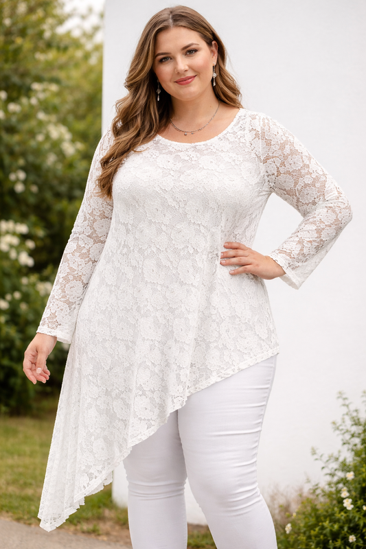 Tunique tout en dentelle Mobelle