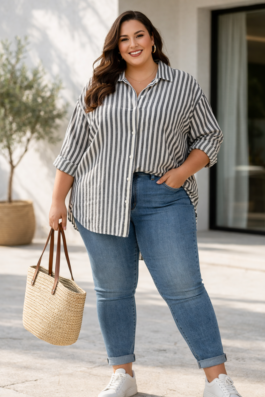 Chemise rayée Mobelle