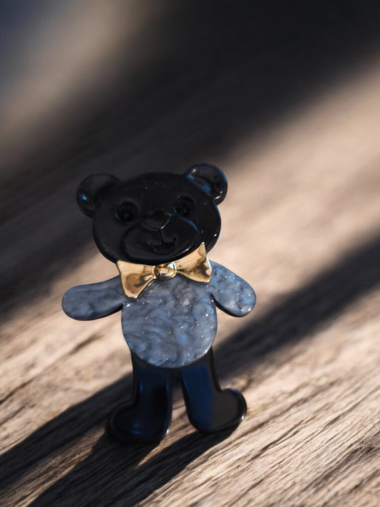 Broche aimantée ourson
