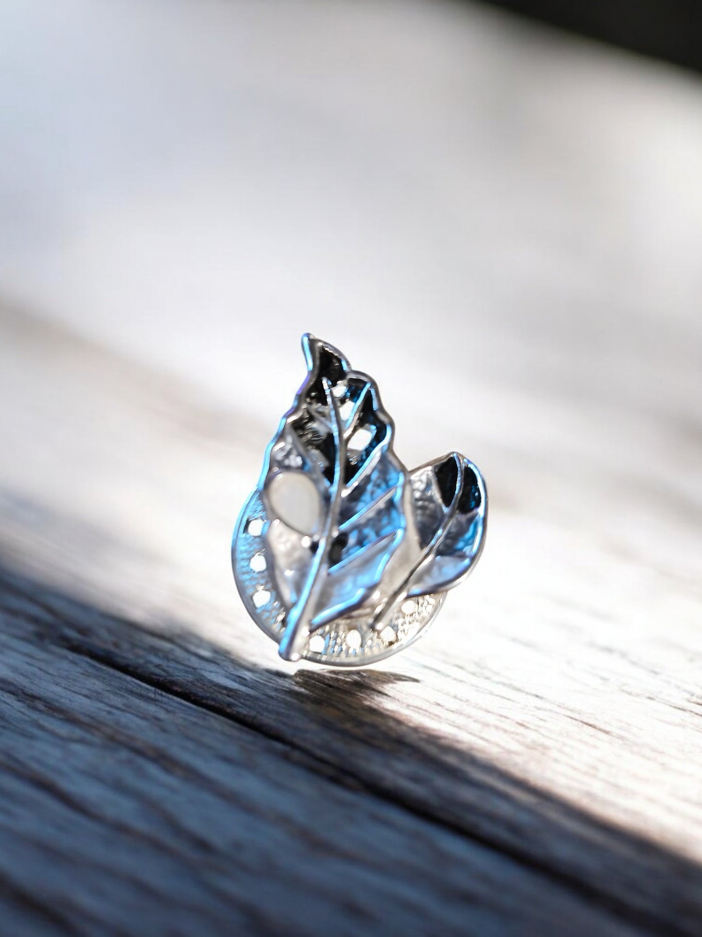 Broche aimantée fleur