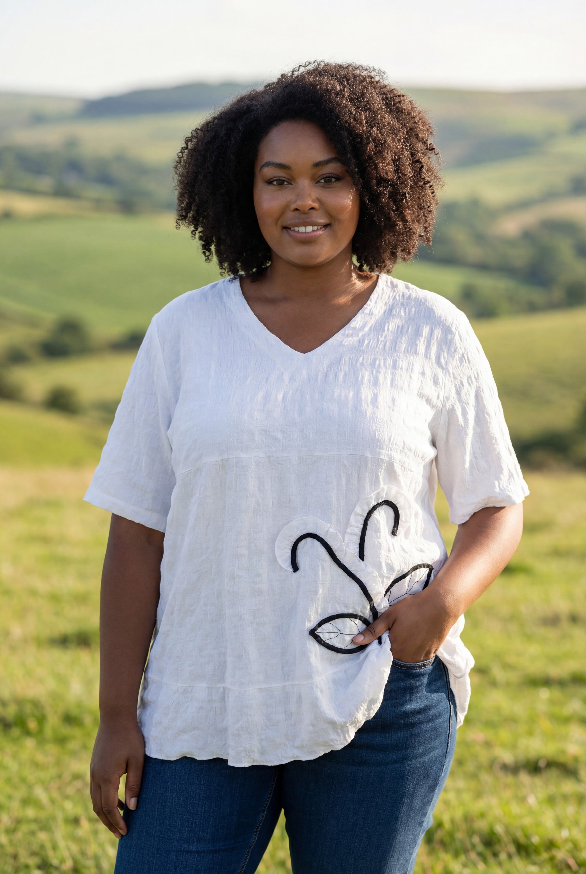 Tunique fleur Mobelle