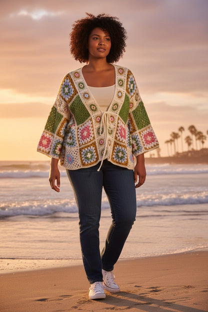 Gilet crochet Mobelle