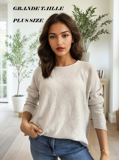 Pull tout doux col rond Mobelle