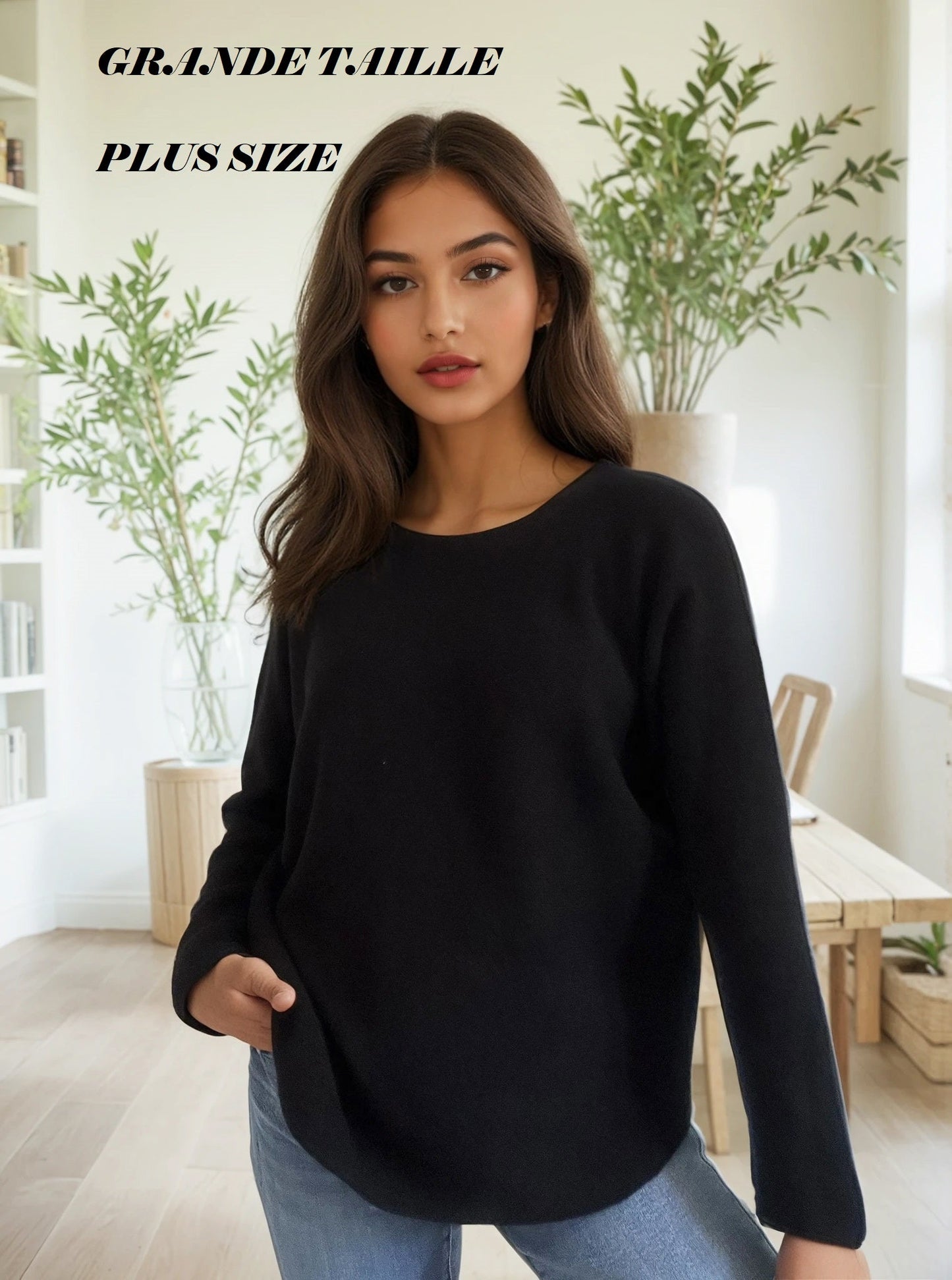 Pull tout doux col rond Mobelle