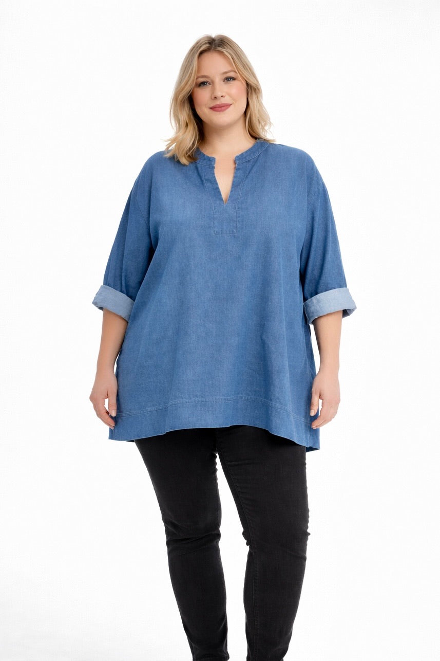 Tunique jeans Mobelle