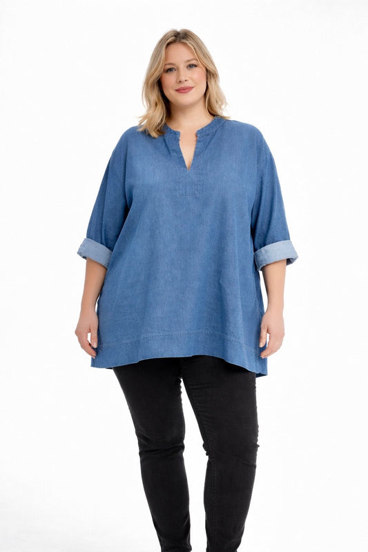 Tunique jeans Mobelle