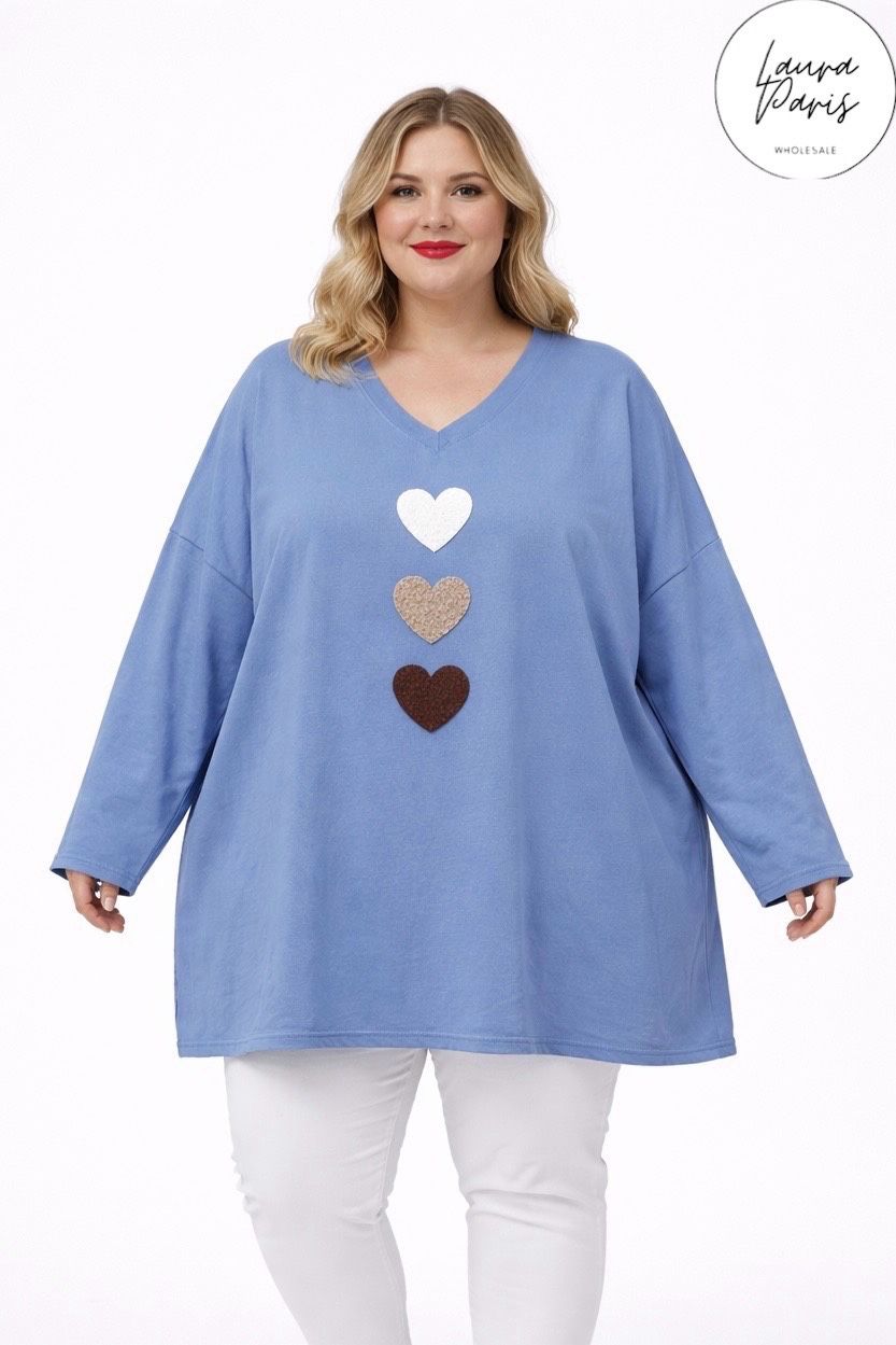 Tunique 3 cœurs Mobelle