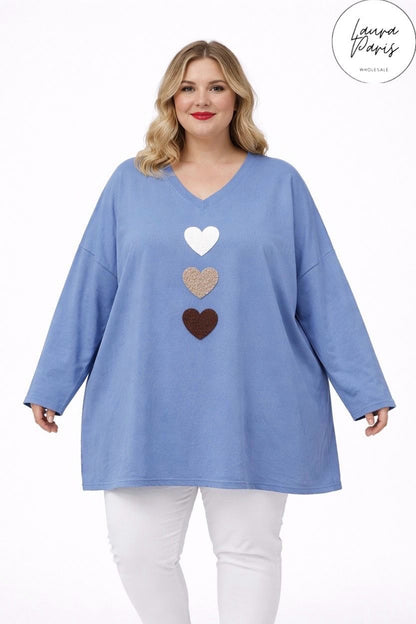 Tunique 3 cœurs Mobelle
