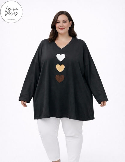 Tunique 3 cœurs Mobelle