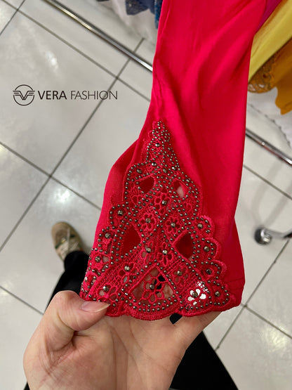 Legging court strass Mobelle